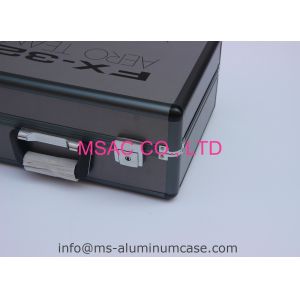 Iron Gray Aluminium RC Carry Case , Lockable Aluminum Drone Case