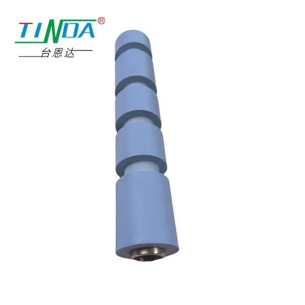 Customized High Pressure Cylindrical Industrial Rubber Roller with Grooved