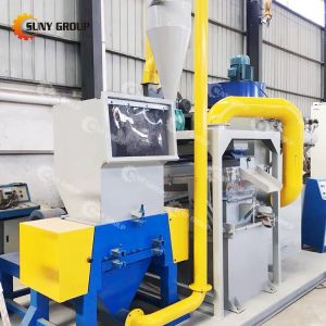 Provided Video Inspection Waste Cable Granulator Separation Recycling Line