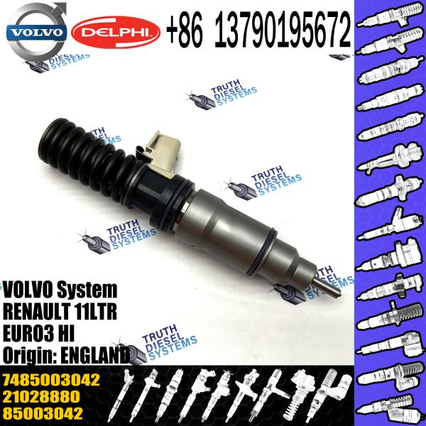 Buy original Diesel Fuel Injector 20555521 7421028880 7421644598 7485003042 7485003949 for VOL  11LTR EURO3 HI at wholesale prices