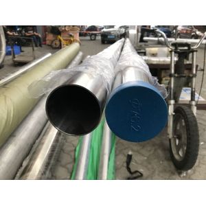 Customized 150mm diameter heat resistant stainless steel pipe with good