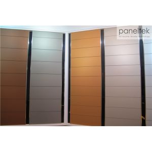 Textured External Wall Cladding Terracotta Panel System 300 - 1500mm Length