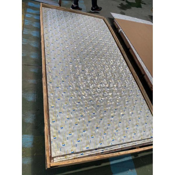 Water Ripple Corrugated Stainless Steel Sheet for Customized Architectural Decoration