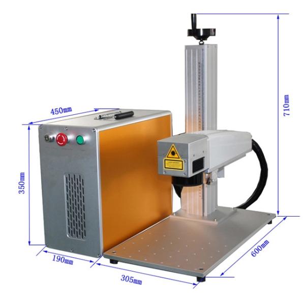 30w fiber laser marking machine for all metal fiber laser engraving machine
