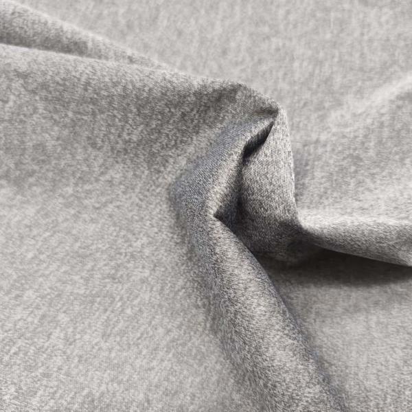 100% Polyester 90 G Knitted Grey PU Coated Outdoor Down Fabric 150 Cm