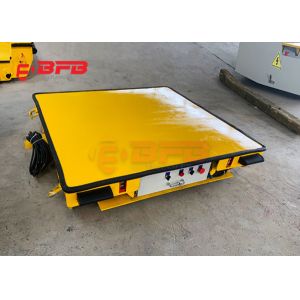 Bay Cable Powered Railroad Transfer Cart 5T For Transformer Transportation