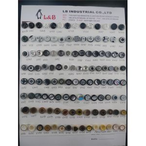 Wholesale polyester chalk Resin Rod buttons for Shirt Coat