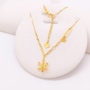 Versatile Mini Gold Pendant Necklace Ensemble