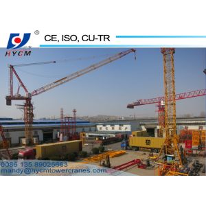 QTD2520 Construction Luffing Jib Tower Crane 6tonsTower Crane Lifting Capacity
