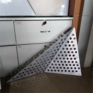 Durable 3mm Punched Aluminum Single Panel