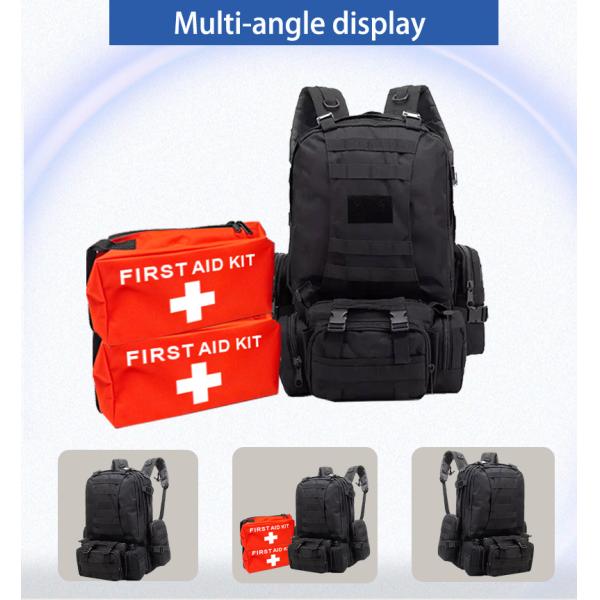 Hiking Camping Disaster Survival Kit Miller Camping First Aid Kits Backpack