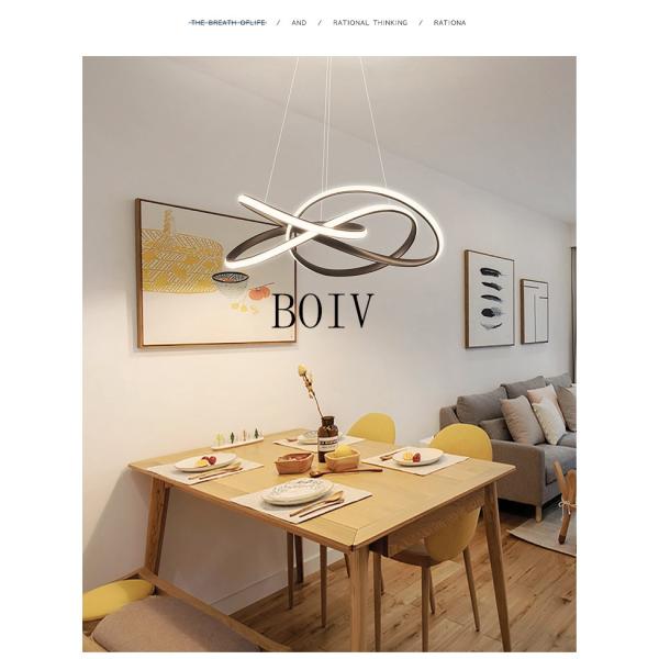 modern simple Nordic creative chandelier Atmospheric meal hanging Luminaire for living room, staircase and bedroom