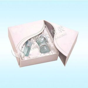 Quality Special gift box for cosmetic packing with silk inside for sale