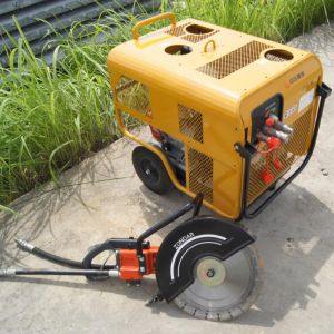 Handheld 10.5-14MPa Hydraulic Cut Off Saw Anti Lock Emery Blade