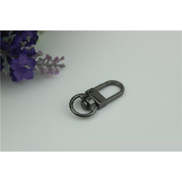 Lanyard accessories zinc alloy hanging brush anti brass 11 mm round eye bolt snap hook bag