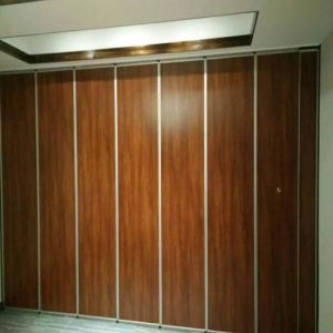 Classroom Sliding Wall Dividers / Banquet Hall Soundproof Operable Partition
