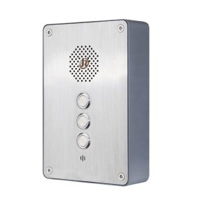 Vandal Resistant Lift Emergency Phone , Full Duplex Elevator Intercom