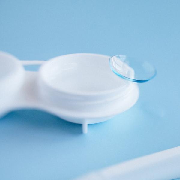 One Day Transparent Clear Color Contact Lenses For Short Sight Astigmatism