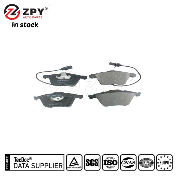 ZPY OEM Front Brake Pads for Audi A4 A6 RS4 S4 VW Porsche