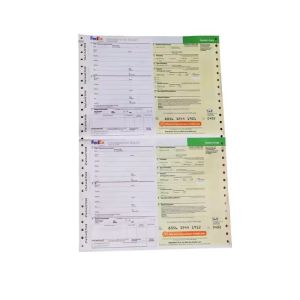 Customized Waybill Paper Digital Printing Carbonless Paper For Air Cargo