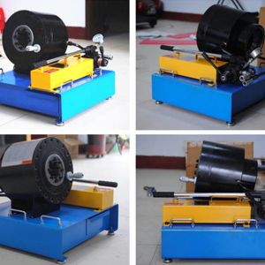 Manual Hydraulic Hose Crimping Machine With 70Mpa Max Pressure