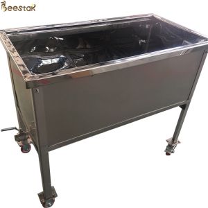 Stainless Steel Beehive Frame Shelf Uncapping Honey Tank Beekeeping Equipments