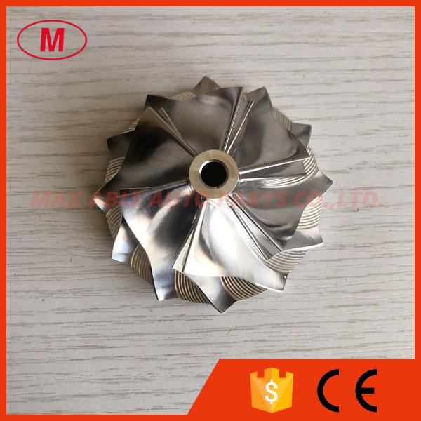 Buy GT28 6+6 blades 47.10/61.98mm high performance turbo billet/milling/alumimun 2618 compressor wheel at wholesale prices
