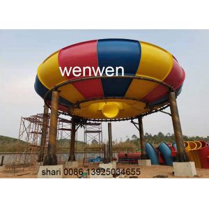FRP Water Behemoth Children Water Park Slide