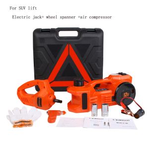 portable 3 functions 12 volt electric hydraulic car jack lifter for 3 tons suv