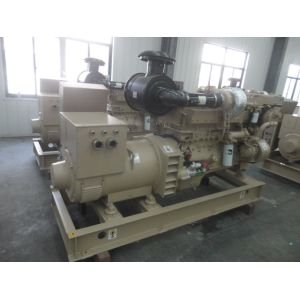 400KW / 500KVA Marine Diesel Generator Set Compact Unit Low Fuel Consumption