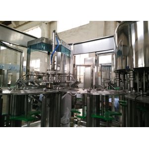 CE SGS 3000kg Juice Filling Machine , Automatic Juice Bottling Equipment