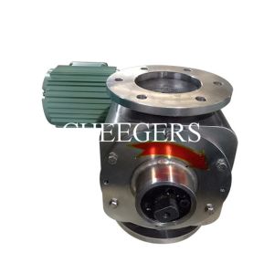 600kg/h Mini Rotary Valve Direct Coupling 8 Blades Sanitary