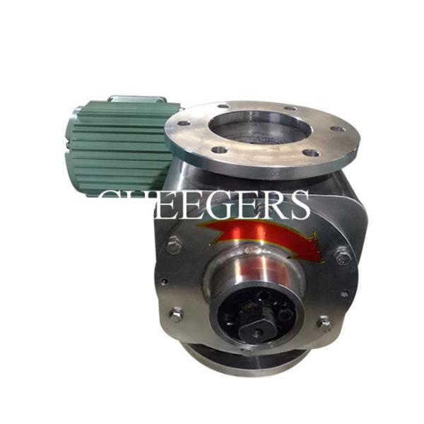 Buy 600kg/h Mini Rotary Valve Direct Coupling 8 Blades Sanitary at wholesale prices