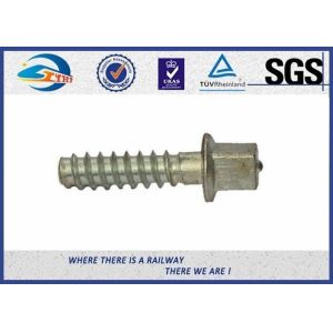 Hexagon Railway Sleeper Fixings / Track Hex Head Sleeper Fixing Screws
