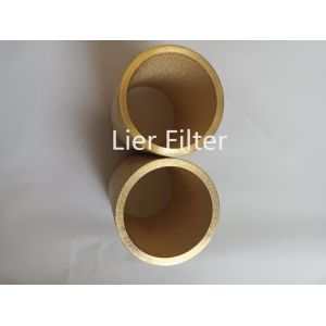 Length 100-1000mm Sintered Metal Powder Filter Corrosion Resistant