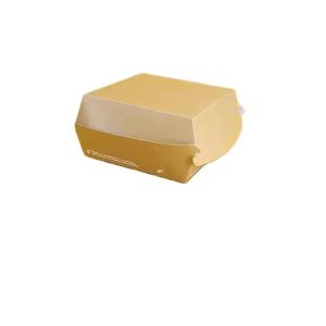 Customized Hamburger Boxr Wholesale Disposable Fast Food Packaging