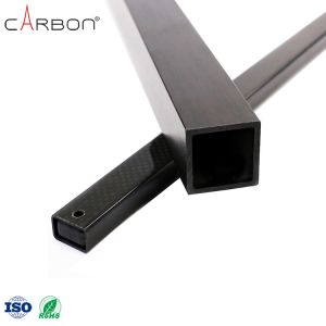 Customized Logo Carbon Fiber Tube Round Oval Square Shapes CBST001