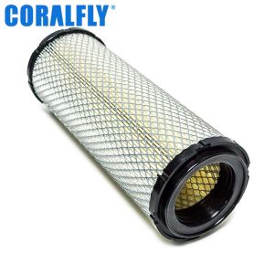 China 99.9% Efficiency Diesel Engine Air Filter CORALFLY Af25551 Cross Reference on sale