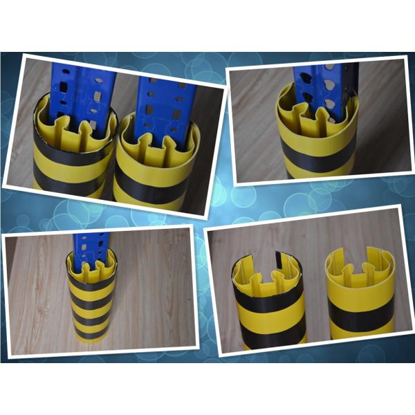 Plastic Industrial Column Guards For Racking Uprights CE Certified 1000kg Capacity