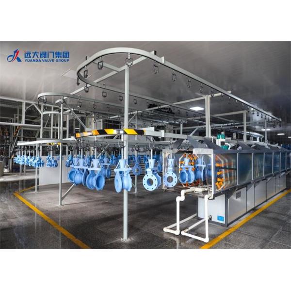 10K Vertical Lift Check Valve Anti Corrosion Cast Iron Flange End