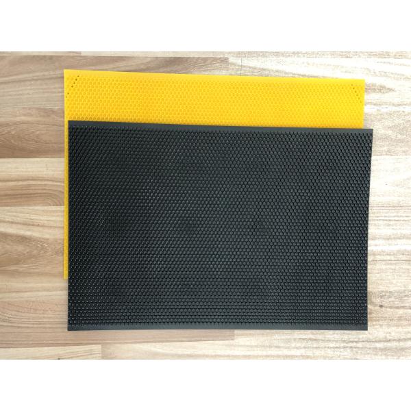 283mm Wide Plastic Foundation Sheet Bee Hive Kits Of Black And Yellow Color