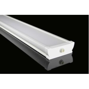 Waterproof 2ft LED Batten Light Fluorescent Light Fixture With Switchable CCT