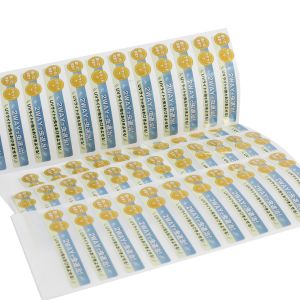 Glossy Custom Laminated Stickers Waterproof For Batteries Electronics