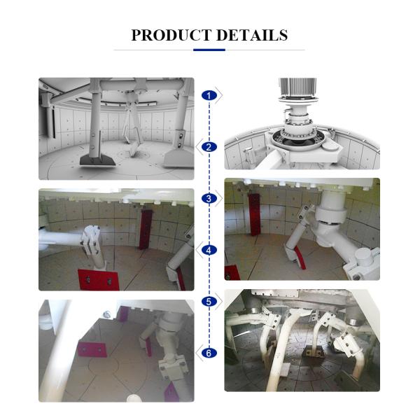 MP750 Planetary Concrete Mixer Machine With 0.75 Cubic Meters