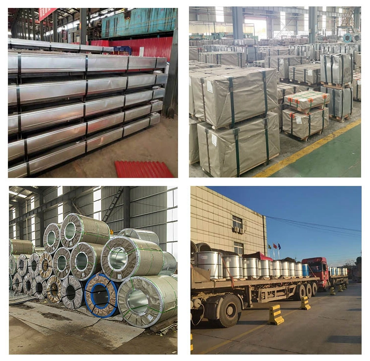 Flat Sheet Zinc Coated Steel Coil with Zn Coating 40-200g/m2