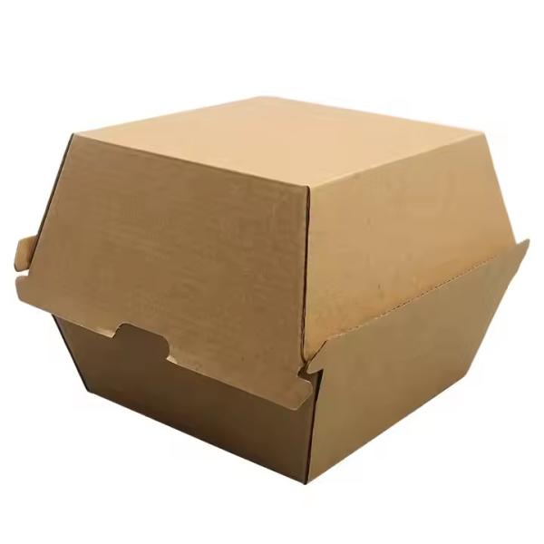 Plastics Liner Type Burger Box Customization with Biodegradable Fast Food Grade
