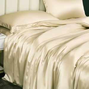 100% 6A Pure Silk Comforter Sets Bedding Luxury Silk Bedding Sets with