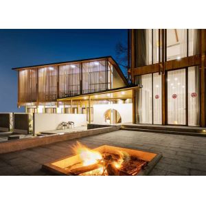 Light Gauge Steel Frame Prefabricated Hotel Multi Family Houses Two Floor Fast Assembly Homes