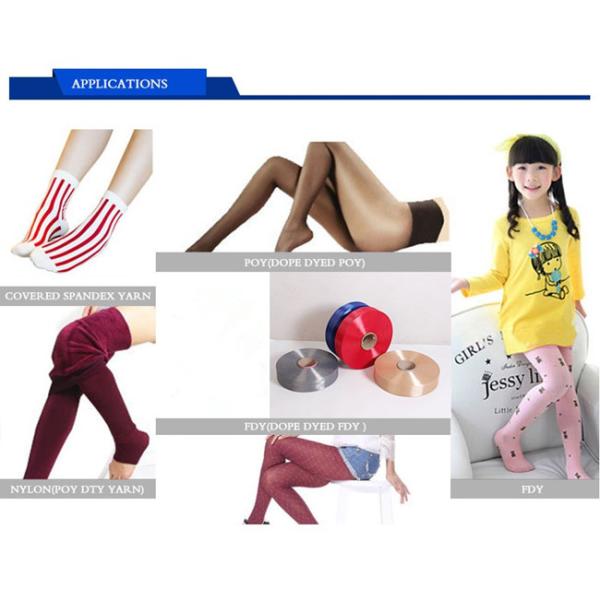 OEKO TEX Polyester POY Yarn , Dope Dyed Colored Polyester Filament Yarn 300D For Texture