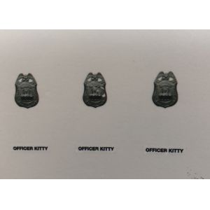 Flower Waterslide Decals , Vivid Design Dressing Table Stickers Anti Fade